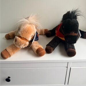 Wells Fargo Plush Ponies “Nellie & Mike” | New With Tags | Set of 2